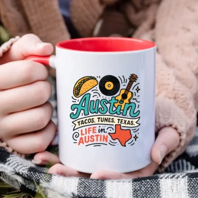 austin texas coffee mug tacos tunes life in austin mug 4xxum