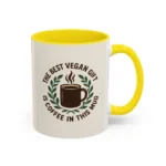 Best Vegan Gift Mug – Coffee Lover Cup with Laurel Wreath Design - Image 47