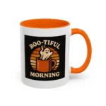 Boo-tiful Morning Halloween Coffee Mug – Ghost Design - Image 45