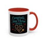 Congrats New Nurse Mug 2025 – Graduation Gift for Nurses - Image 9