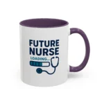 Future Nurse Mug – Nursing Student Gift with Stethoscope Design - Image 25