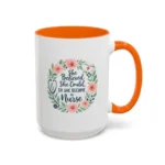Nurse Encouragement Mug – She Believed She Could, So She Became a Nurse - Image 48