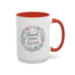 Thank You Nurse Mug – Floral Appreciation Gift for Healthcare Heroes - Image 42