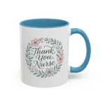 Thank You Nurse Mug – Floral Appreciation Gift for Healthcare Heroes - Image 19