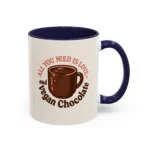 Vegan Chocolate Gift Mug – “All You Need is Love and Vegan Chocolate” - Image 7