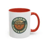 Vegan Foodie Mug – “Fueled by Plants & Noodles” Cute Bowl Design - Image 38